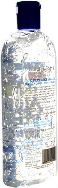 Fruit of the Earth Aloe Vera 100% Gel, 340gm