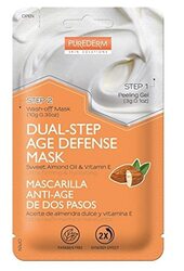 Purederm Dual Step Age Defense Mask Sweet Almond & Vitamin E