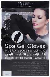 Pritty Spa Gel Hand Gloves Black