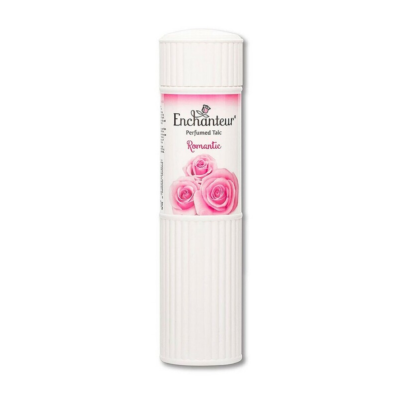 Enchanteur Romantic Perfumed Talc Powder, 250gm White