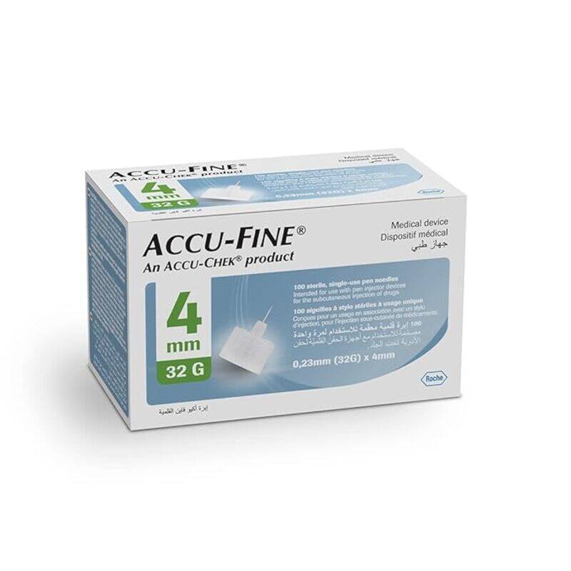 

Generic ACCU-FINE NEEDLE 4MM 32G 100S