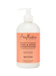 Shea Moisture Coconut and Hibiscus Curl and Shine Conditioner, 13ounce