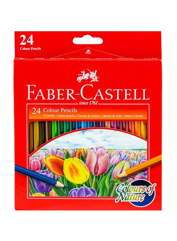 

Faber-Castell Colour Pencil Set, 24 Pieces, 164076, Multicolour