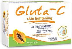 Gluta C Papaya Intense Whitening Exfoliants Soap, 135g