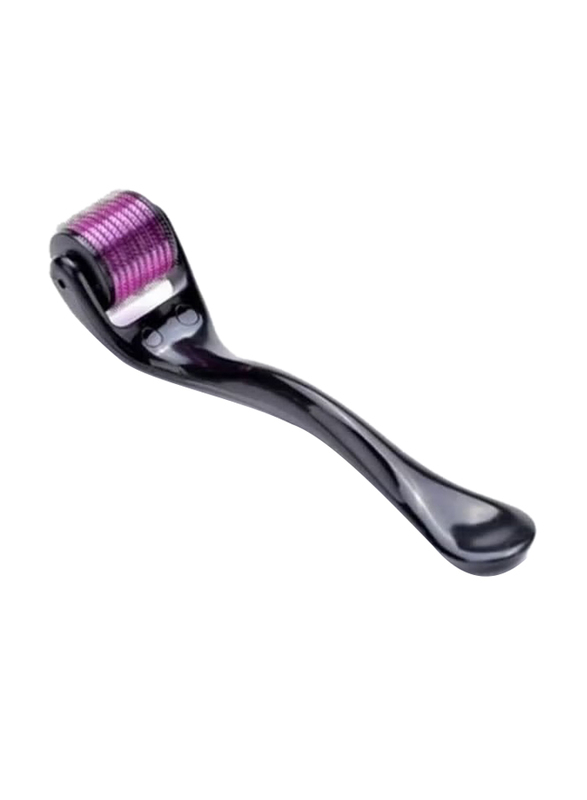 Microneedle Dermaroller, Black/Purple