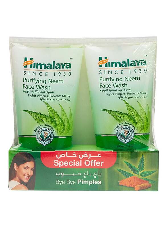 Himalaya Purifying Neem Face Wash, 2 x 150ml