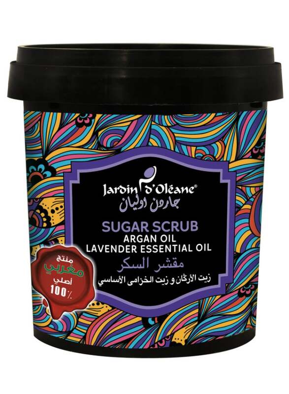 Jardin D Oleane Sugar Scrub With Argan Oil And Lavender Essential Oil, 600g