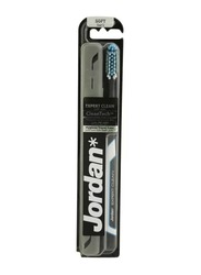 Jordan Expert Clean Soft Toothbrush, 8cm, White/Blue