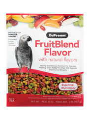Zupreem Fruitblend Flavor with Natural Flavors For Parrots & Conures Daily Bird Food, 2lbs