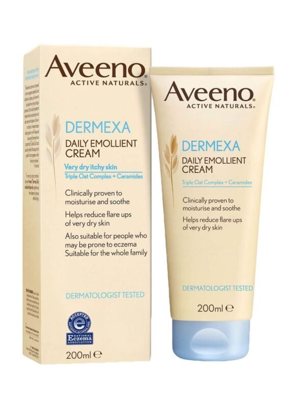 Aveeno Active Naturals Dermexa Daily Emollient Cream, 200ml