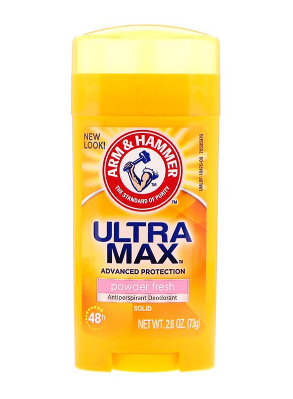 Arm & Hammer Ultramax Powder Fresh Antiperspirant Deodorant, 73gm