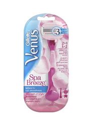 Gillette Venus Spa Breeze Razor, 2 x 10cm