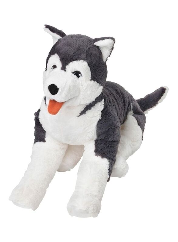 Livlig Soft Husky Dog Toy for Ages 3+