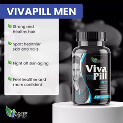 AMS Viva Pill Men Capsules, 120 Capsules