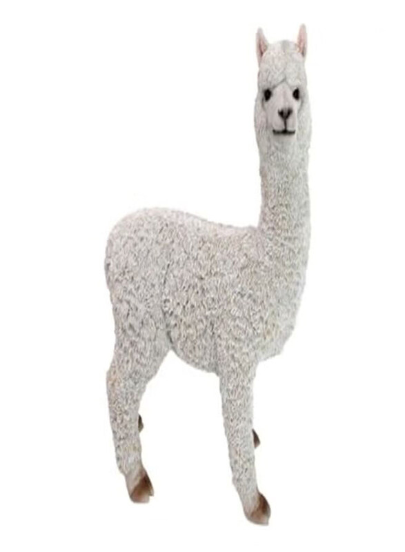 

Generic Baby Alpacalypse of Alpaca Garden Animal Decor, White