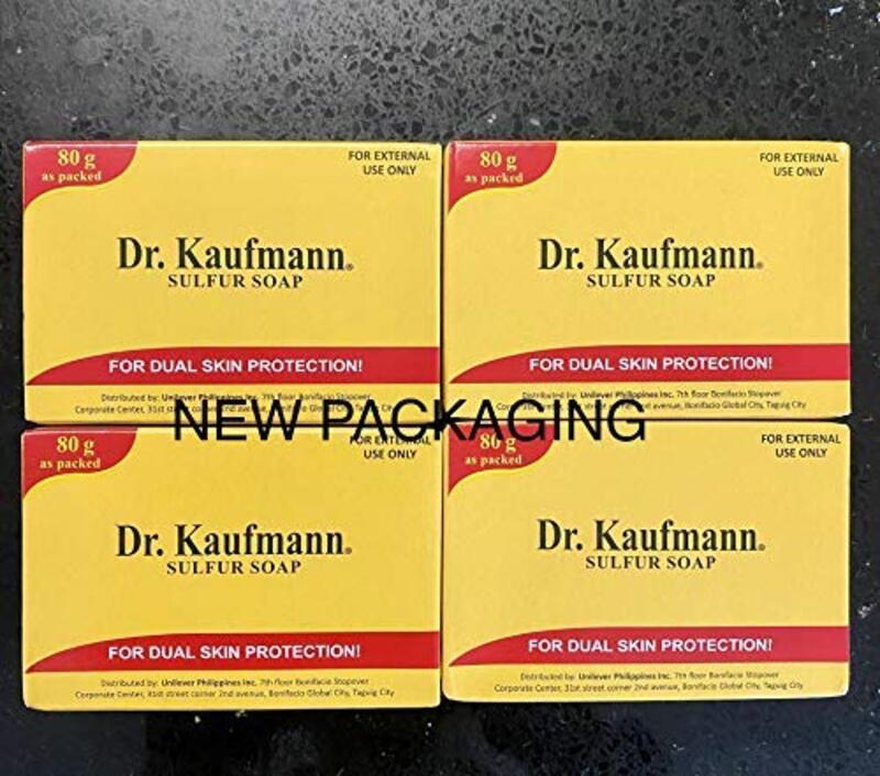 Dr. Kaufmann Medicated Sulphur Soap, 4 x 80g