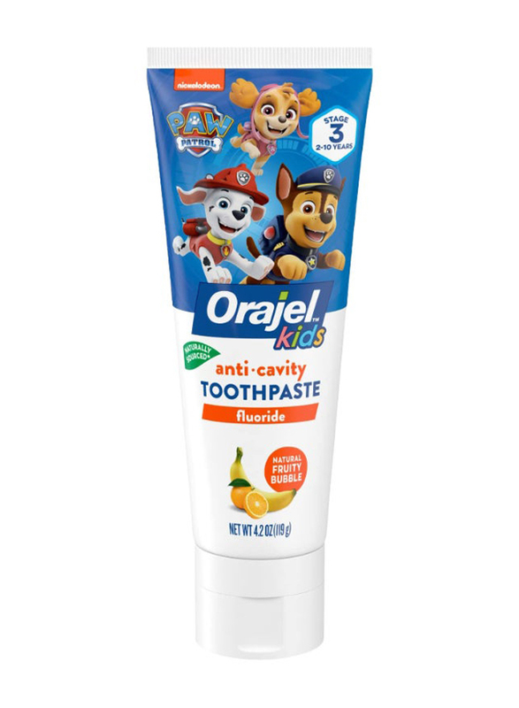 Orajel Paw Patrol Anticavity Fluoride Toothpaste, 119gm