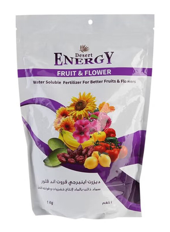 

Desert Energy Fruit & Flower Fertilizer, 1kg, Purple