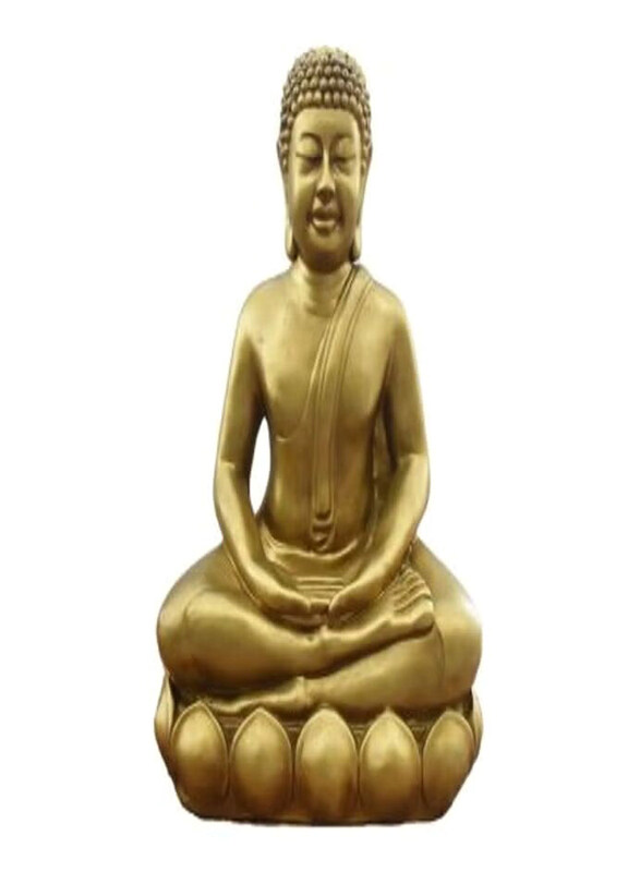 

Generic Buddha Sitting on Lotus Statue, Gold