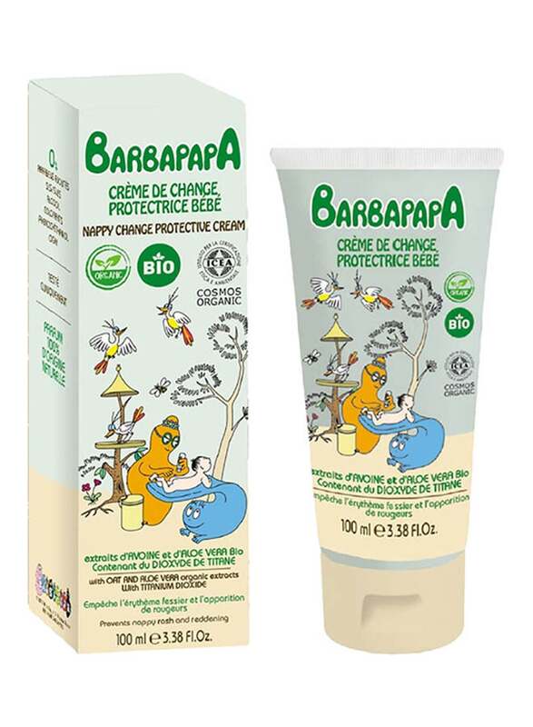 Barbapapa 100ml Organic Nappy Change Baby Protective Cream for Kids