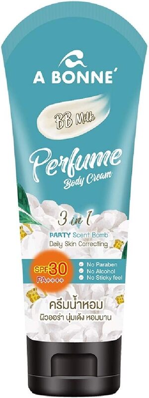 A Bonne BB Milk Perfume Body Cream with SPF30 PA++++, 200ml