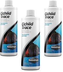 Seachem Cichlid Trace Elements, 3 x 500ml, Multicolour