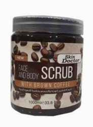 Skin Doctor Brown Coffee Face & Body Scrub, 1000ml