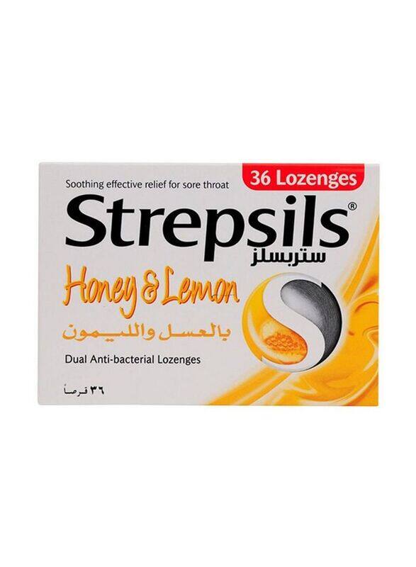 

Strepsils Honey & Lemon Lozenges, 36 Lozenges