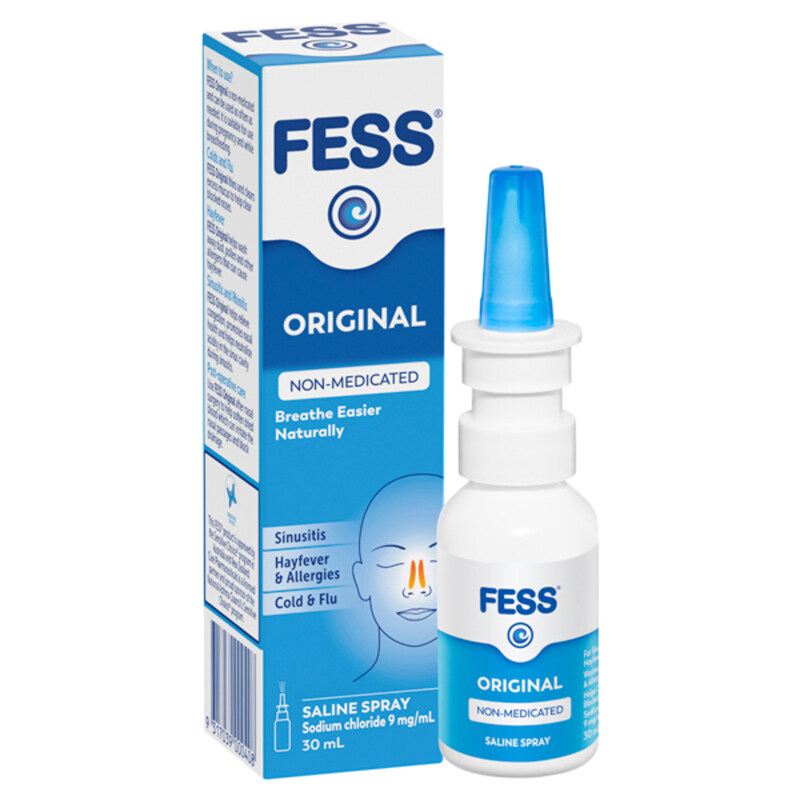 

Generic FESS SALINE SPRAY 30 ML