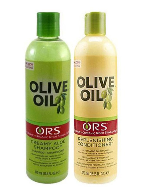 ORS Organic Root Balsam Shampoo & Conditioner, 2 x 370ml