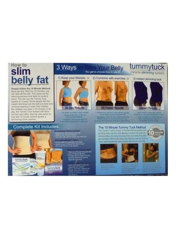 Tummytuck Tummy Slimming Belt, Black