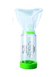 Rossmax Valve Holding Chamber, AS175, Green/Clear