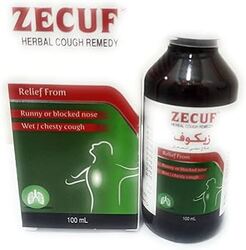 ZECUF SUGAR FREE COUGH SYRUP 100ML