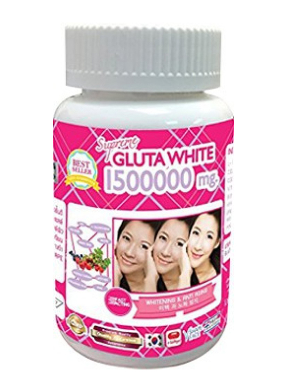 Gluta White Supreme 1500000mg, 30 Softgels