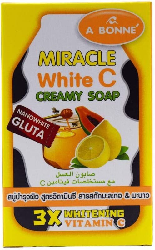 A Bonne Miracle White C Creamy Soap, 1.8g