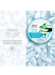 The Face Shop Jeju Aloe Ice Soothing Gel for All Skin Types, 300ml