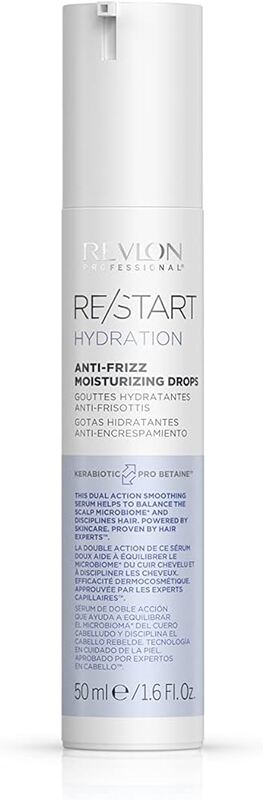 Revlon Professional Restart Hydration Hair Serum Anti Frizz Drops 50 Ml