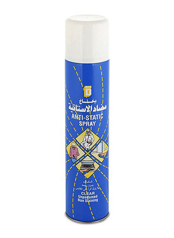 

Big D Anti Static Clear Unperfumed Spray, 350ml
