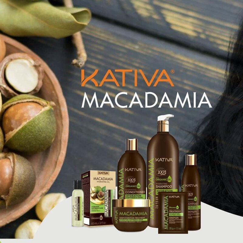 Kativa Macadamia Hydrating Shampoo, 1000ml