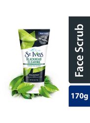 St. Ives Blackhead Clearing Green New Formula Tea Scrub, 170gm