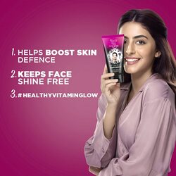 Glow & Lovely Fair & Lovely Formerly Face Wash with Activated Charcoal, 150ml