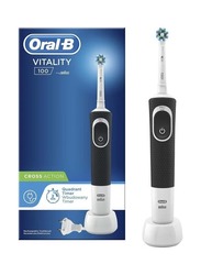 Oral B Vitality 100 Crossaction Power Toothbrush, Black/White