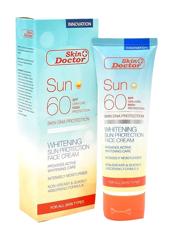 Skin Doctor Whitening Sun Protection Face Cream SPF60, 150 ml