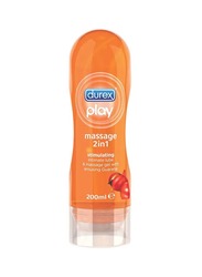 Durex Play 2-in-1 Massage Stimulating Lubricant Gel, 200ml