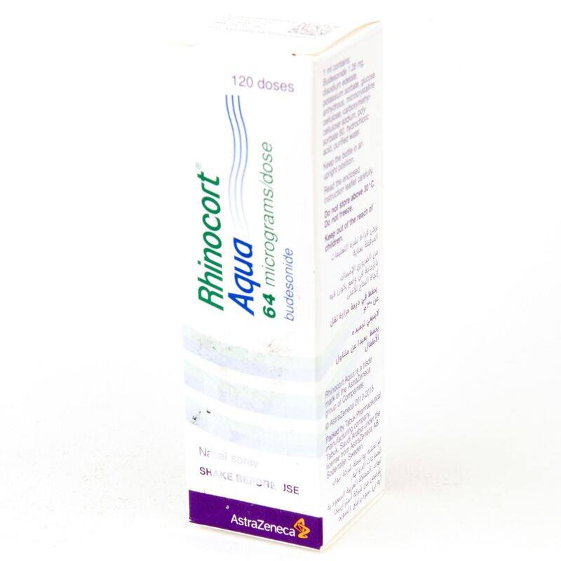 

Generic RHINOCORT 64MCG/D 120DOS