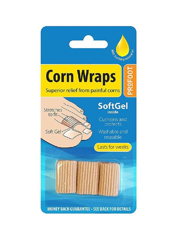 Profoot Corn Wraps, 3 Pieces