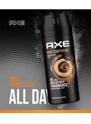 AXE Dark Temptation Deodorant Body Spray, 6 x 150ml