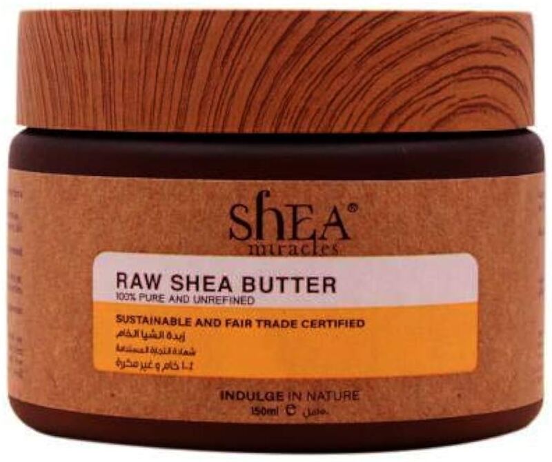 Shea Miracles Shea Butter 100% Raw And Unrefined 150 Ml