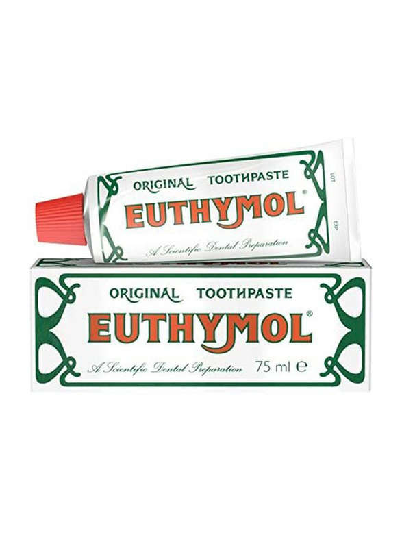 Euthymol Original Toothpaste, 3 x 75ml