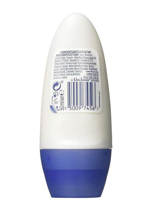 Dove Original Roll-on Antiperspirant Deodorant, 50ml